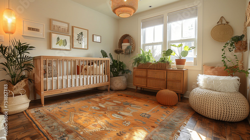 From cozy crib to soothing decor  the nursery is a haven for new beginnings