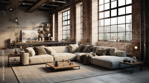 elegant sofa interior room