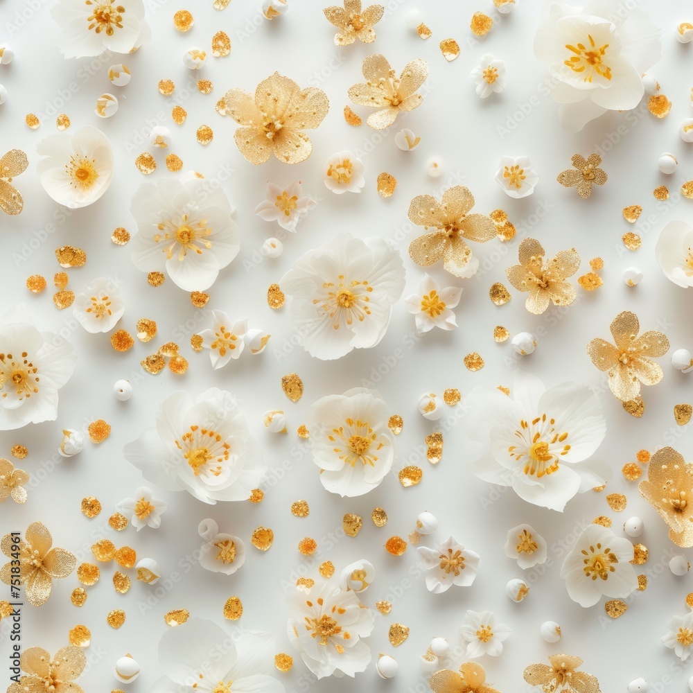 Fototapeta premium floral background.