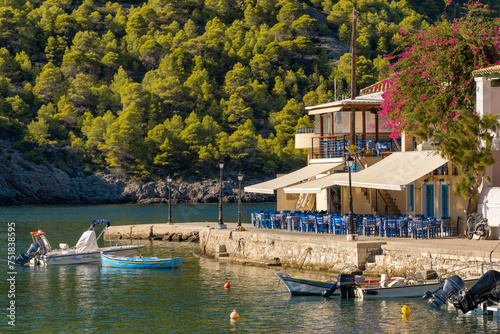 Idyllic view of the picturesque fishing village of Assos, Kefalonia, Greece © Mazur Travel