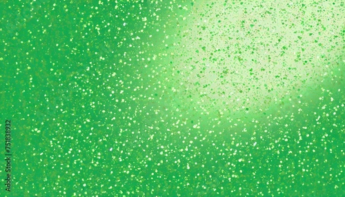 light green background with shiny color speckles