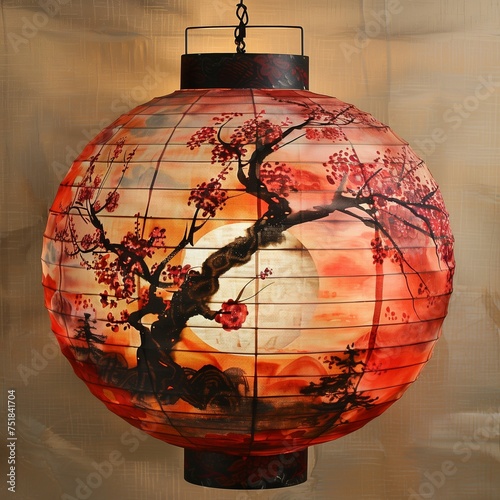 Japanese Traditional Lantern photo