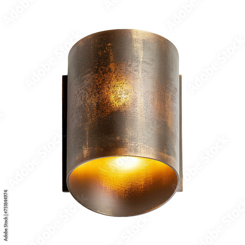 Wall Sconces, transparent background, isolated image, generative AI