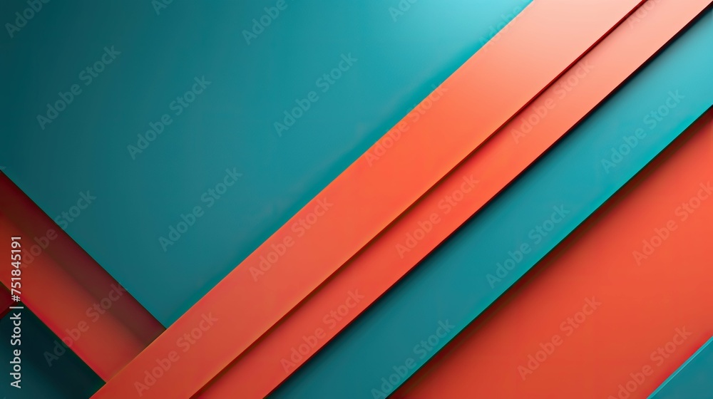 Obraz premium clean minimal lines background