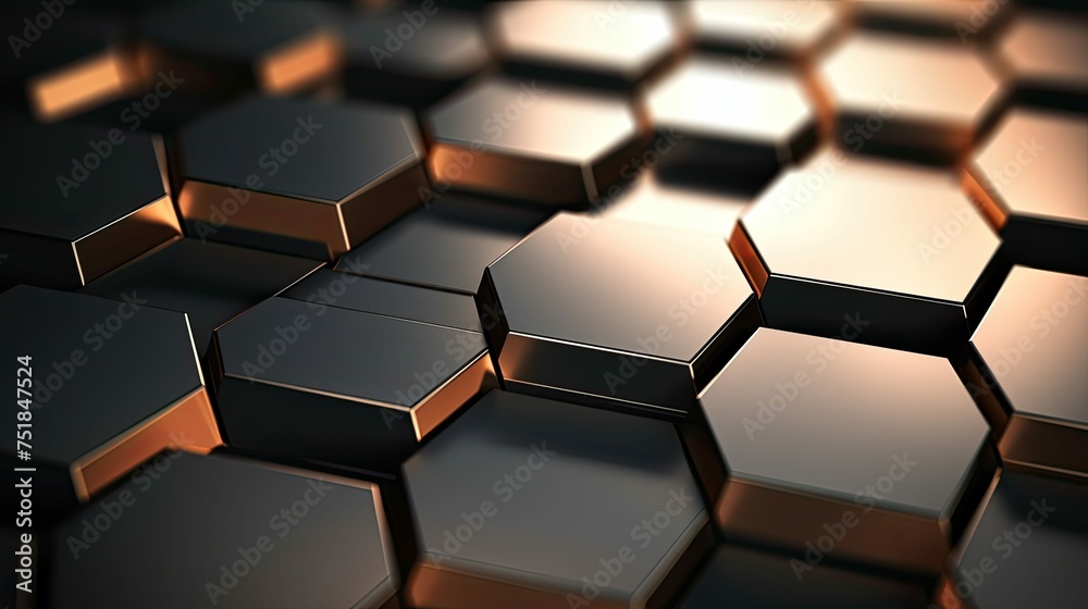 digital data hexagon background digital data hexagon background