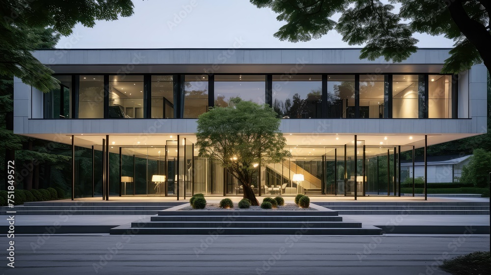 Fototapeta premium estate business mansion building
