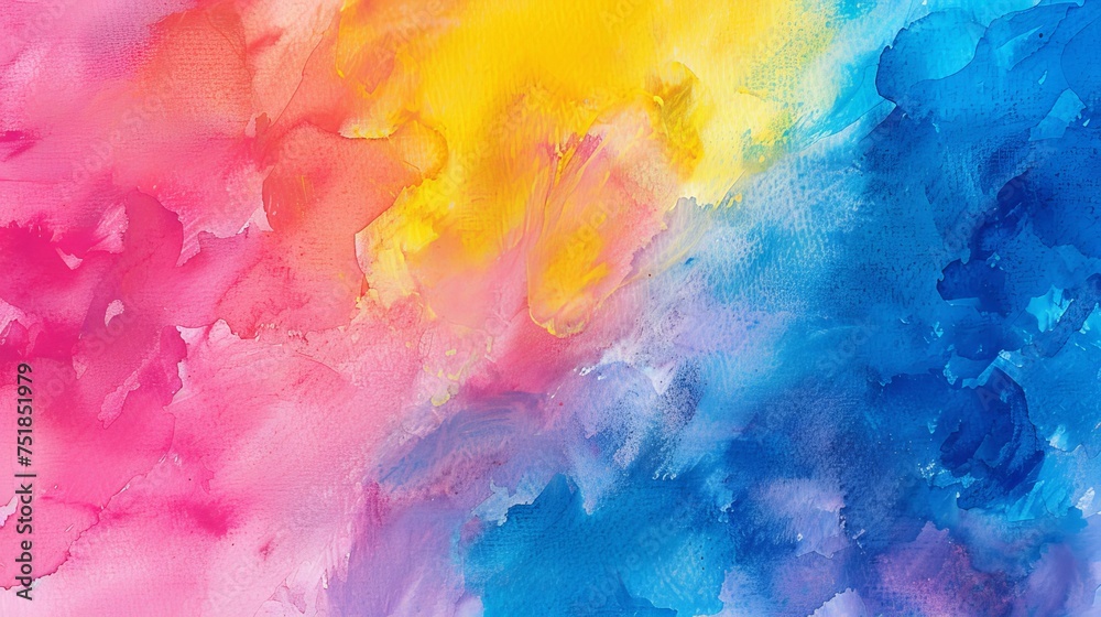Vibrant abstract watercolor background