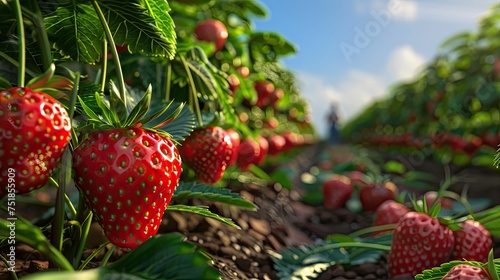 fruit strawberry farming