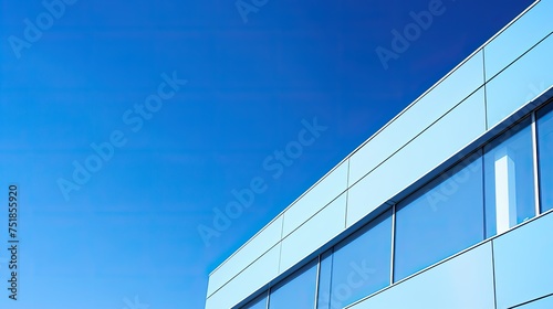 abstract line blue background