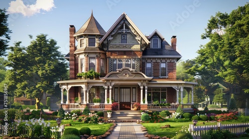 elegance houses victorian