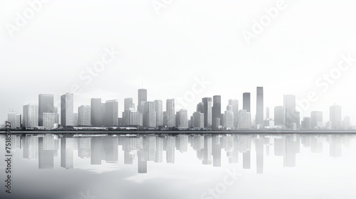 skyline design city background