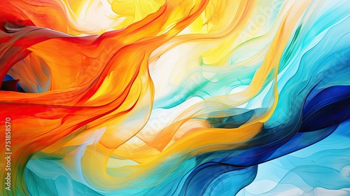 energetic dynamic colorful background