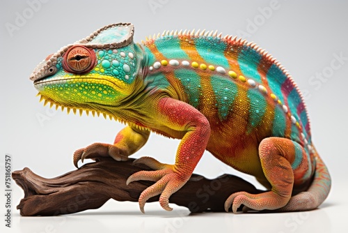 Captivating chameleon  a stunning showcase of nature s master of camouflage and adaptability  the versatile and enchanting chameleon in its vibrant and ever-changing hues