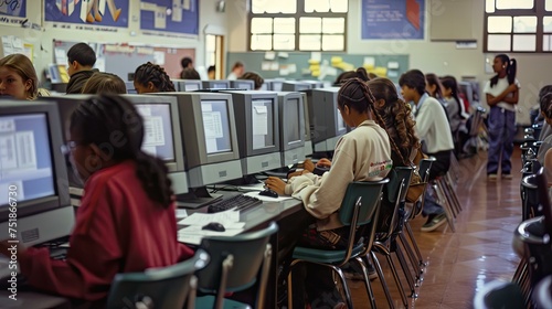 students middle school computers