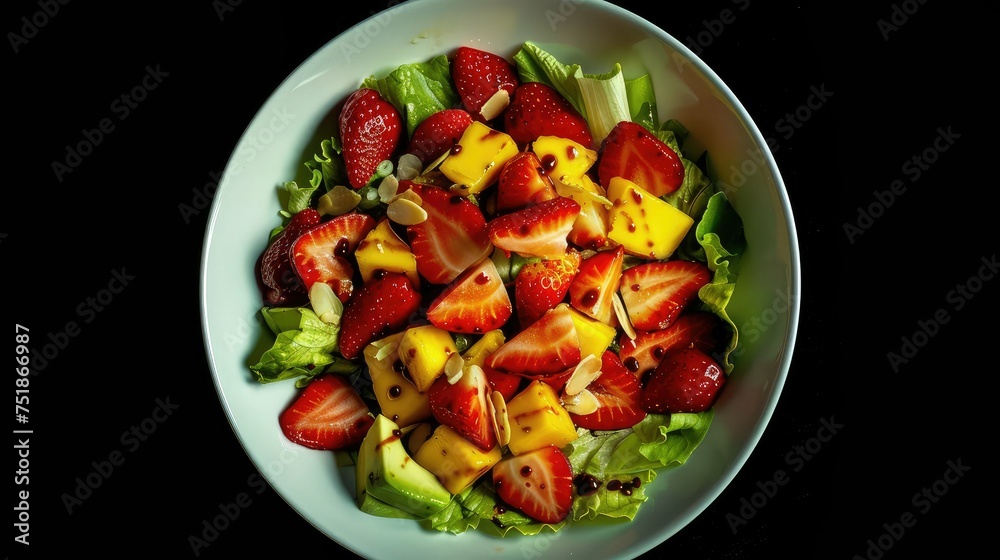 delicious strawberry salad
