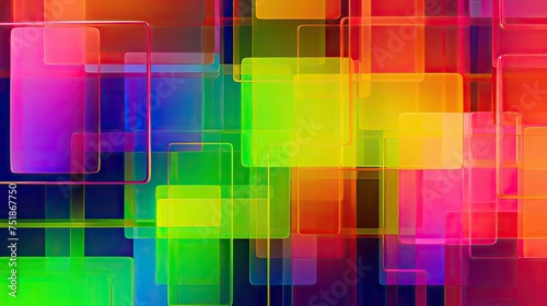 colorful abstract neon background