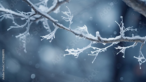 ice snowy snow background © vectorwin
