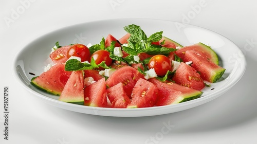 summer watermelon salad