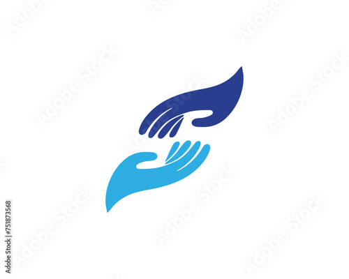Hand care logo and symbols template