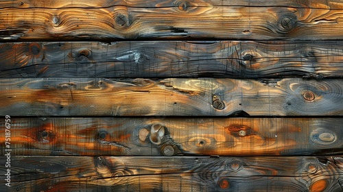 old planks wooden background or wood grain brown texture