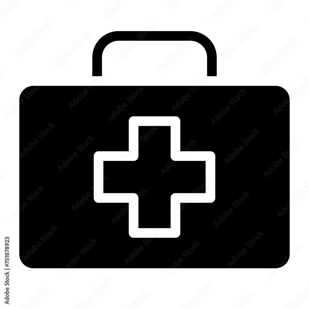 Medical Kit Icon Vector - Sign or Symbol Medical Kit Icon Vector - Sign or Symbol