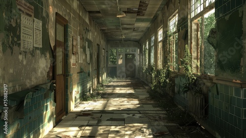 eerie abandoned school