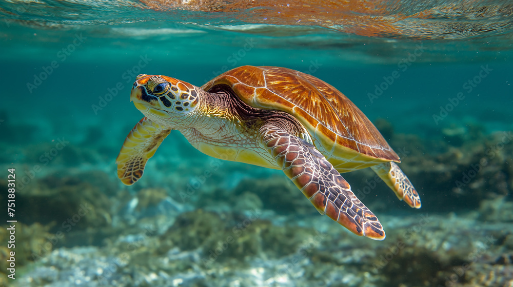 Obraz premium Turtles in the wild