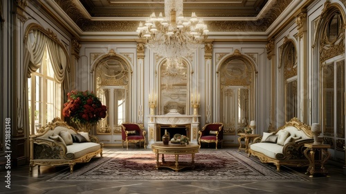 classic elegant interior room