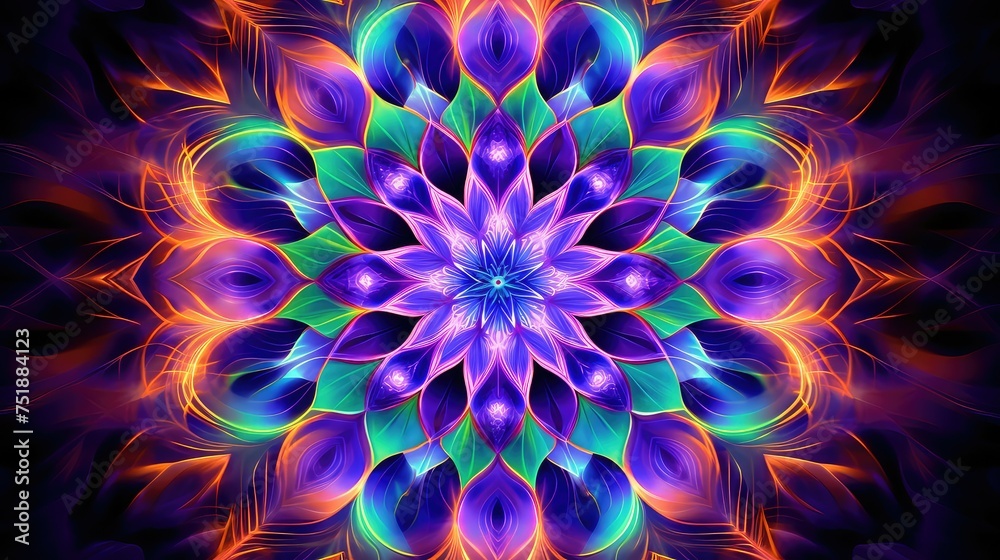 Obraz premium abstract shape colorful background