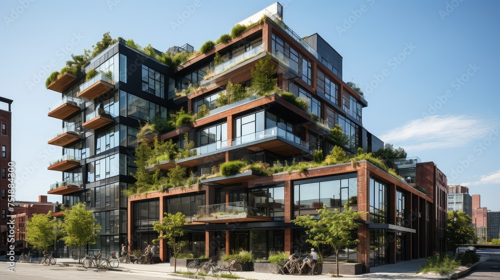 design contemporary apartment building