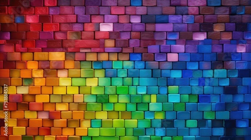 vibrant rainbow colorful background