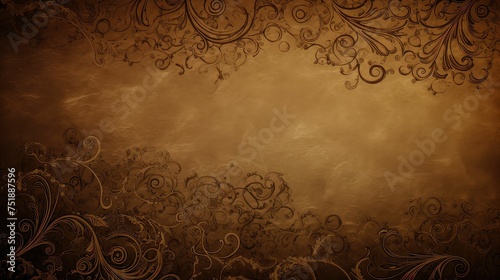 design template brown background