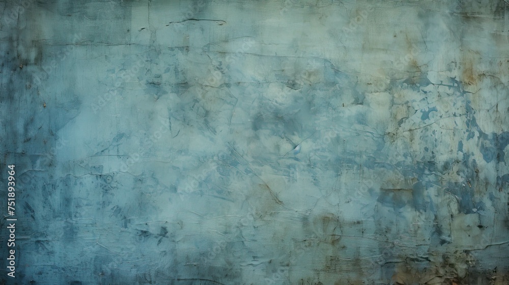 Obraz premium distressed grunge blue background