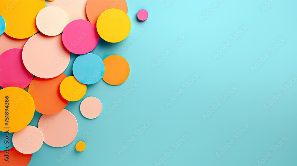 abstract minimal colorful background