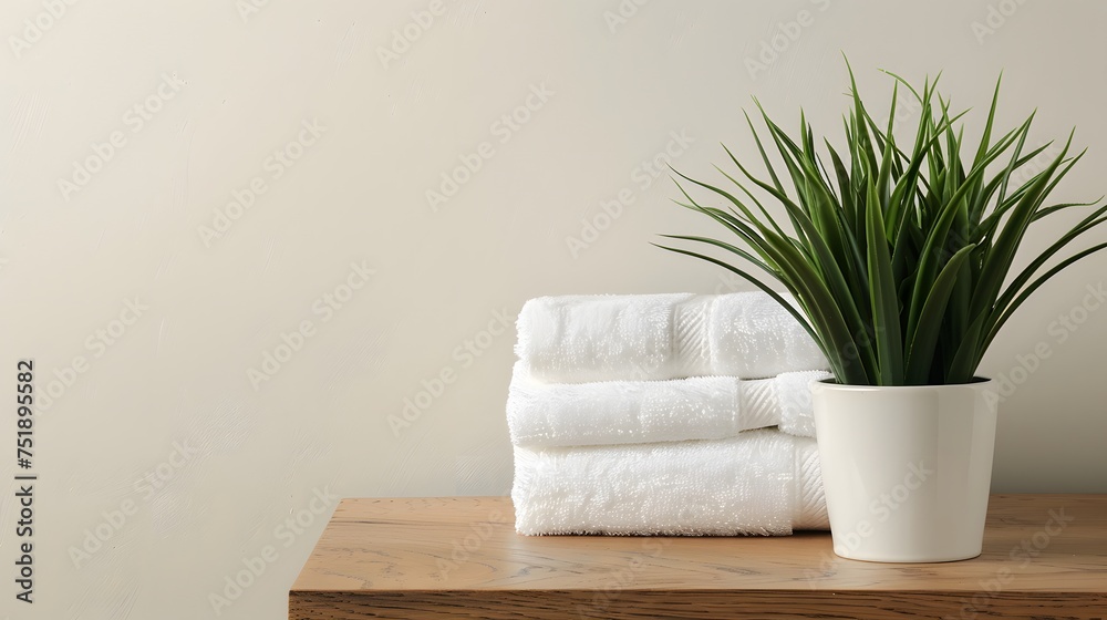 White towels White towels