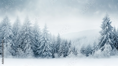 freeze cold snow background