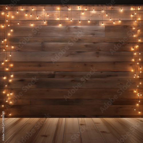 Wood wall