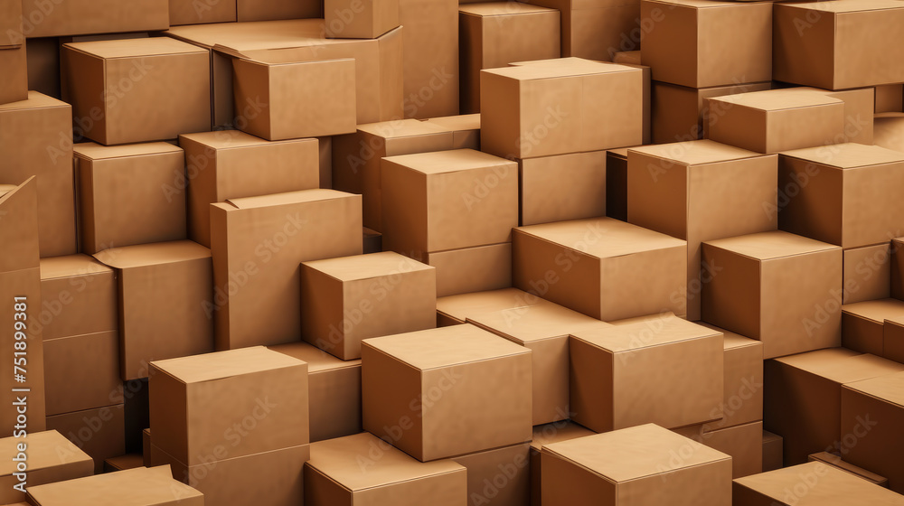 Different Cardboard Boxes Different Cardboard Boxes