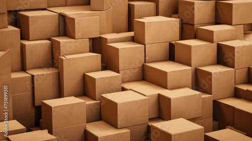 Different Cardboard Boxes