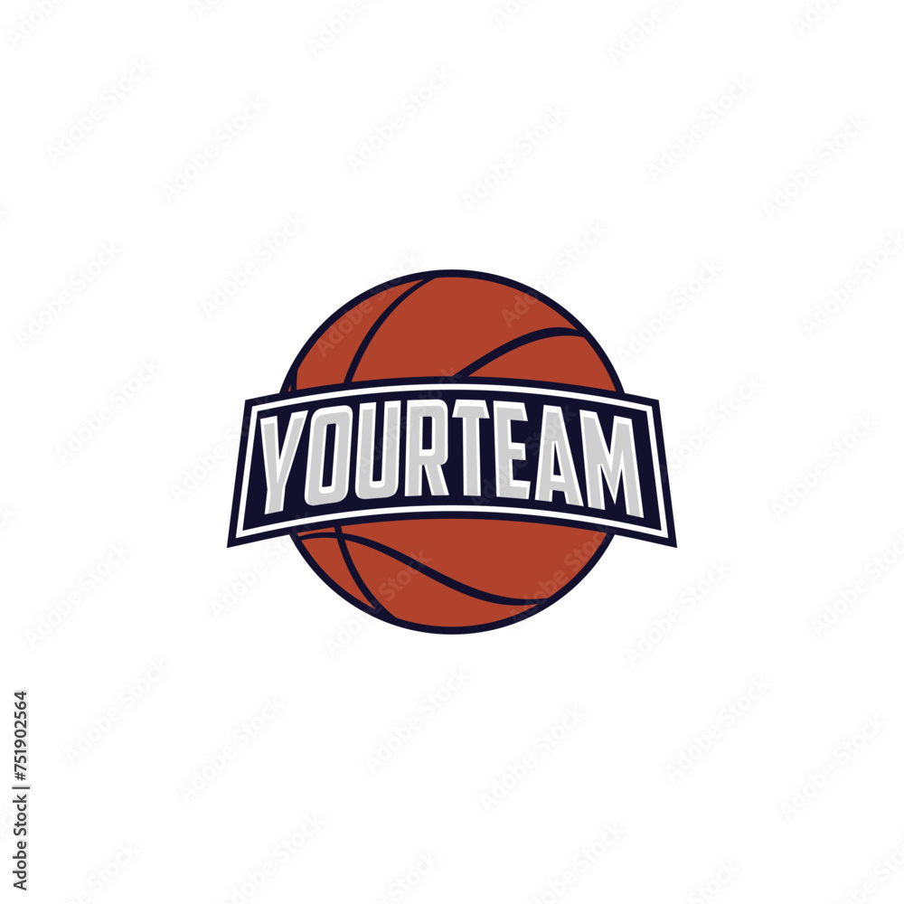 Basketball Club Team Sport logo design