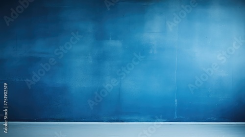 color wall blue background