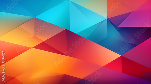 Business background, abstract polygonal pattern