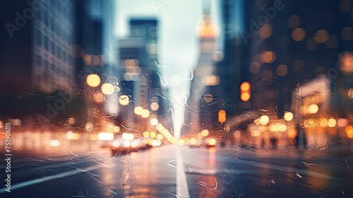 motion blur city background © vectorwin