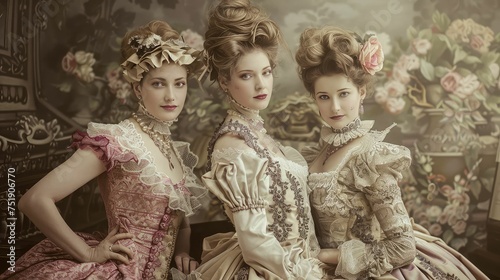 etiquette victorian ladies photo