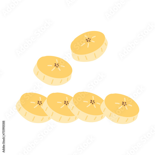 sweet and salty plantain chips illustration