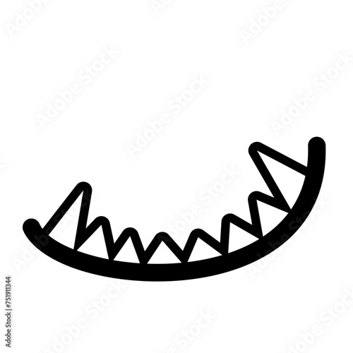 Monster Scary Teeth 