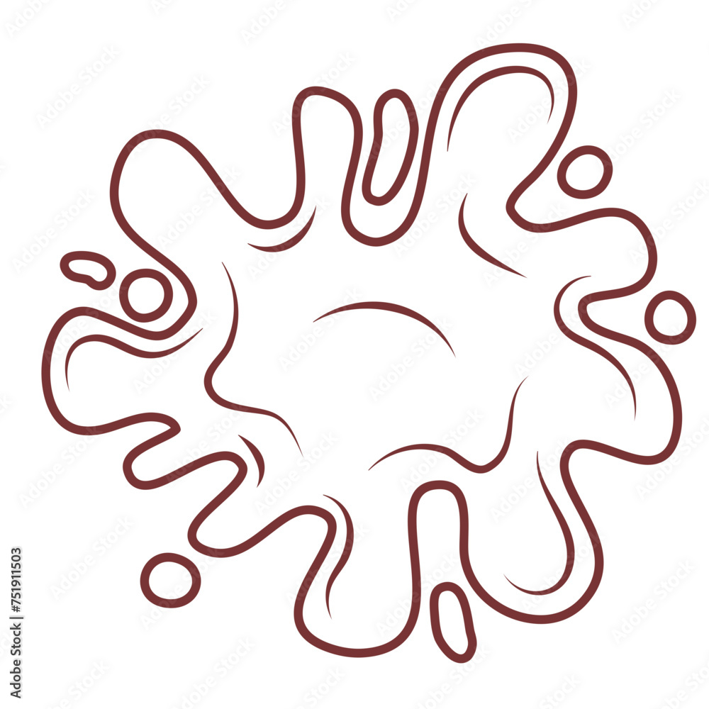 Splash Vector Outline Splash Vector Outline