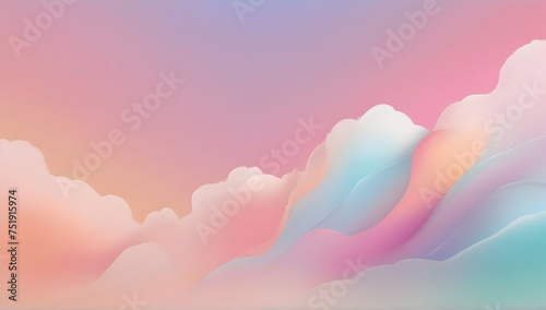 "Unleash your creativity with a gradient background that offers endless possibilities, from soft pastels to bold and striking tones."