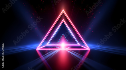 Triangular prism, geometric triangle figure