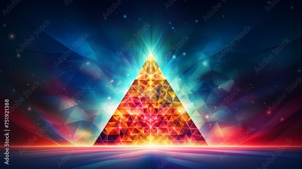 Triangle vector abstract geometry Triangle vector abstract geometry